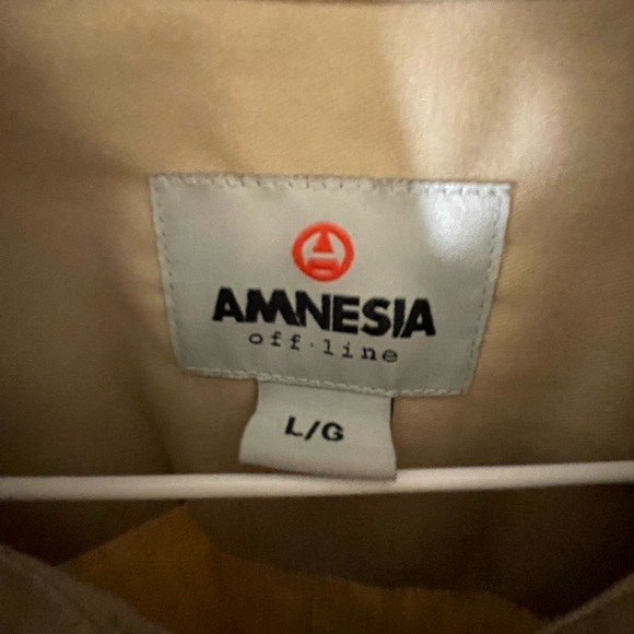 AMNESIA Short Sleeve Workwear  shirt - Picture 3 of 3